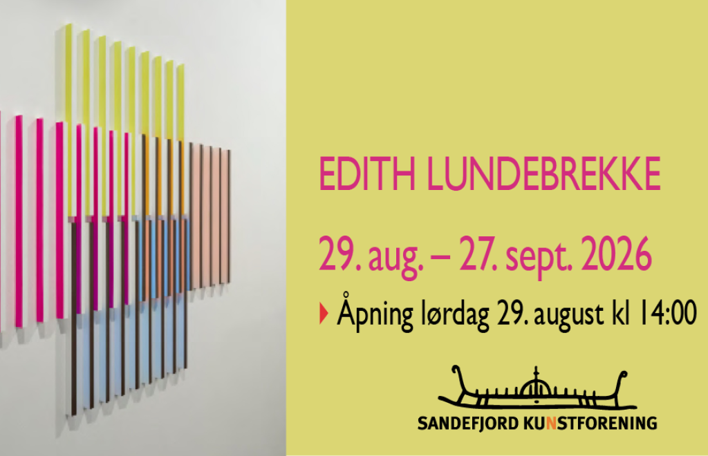 Invitasjon utstilling Edith Lundebrekke